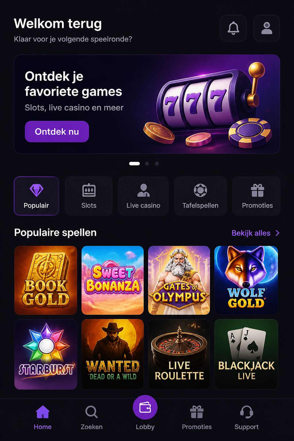 FgFox Casino screen 1